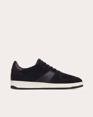 Geode Suede Black Low Top Sneakers