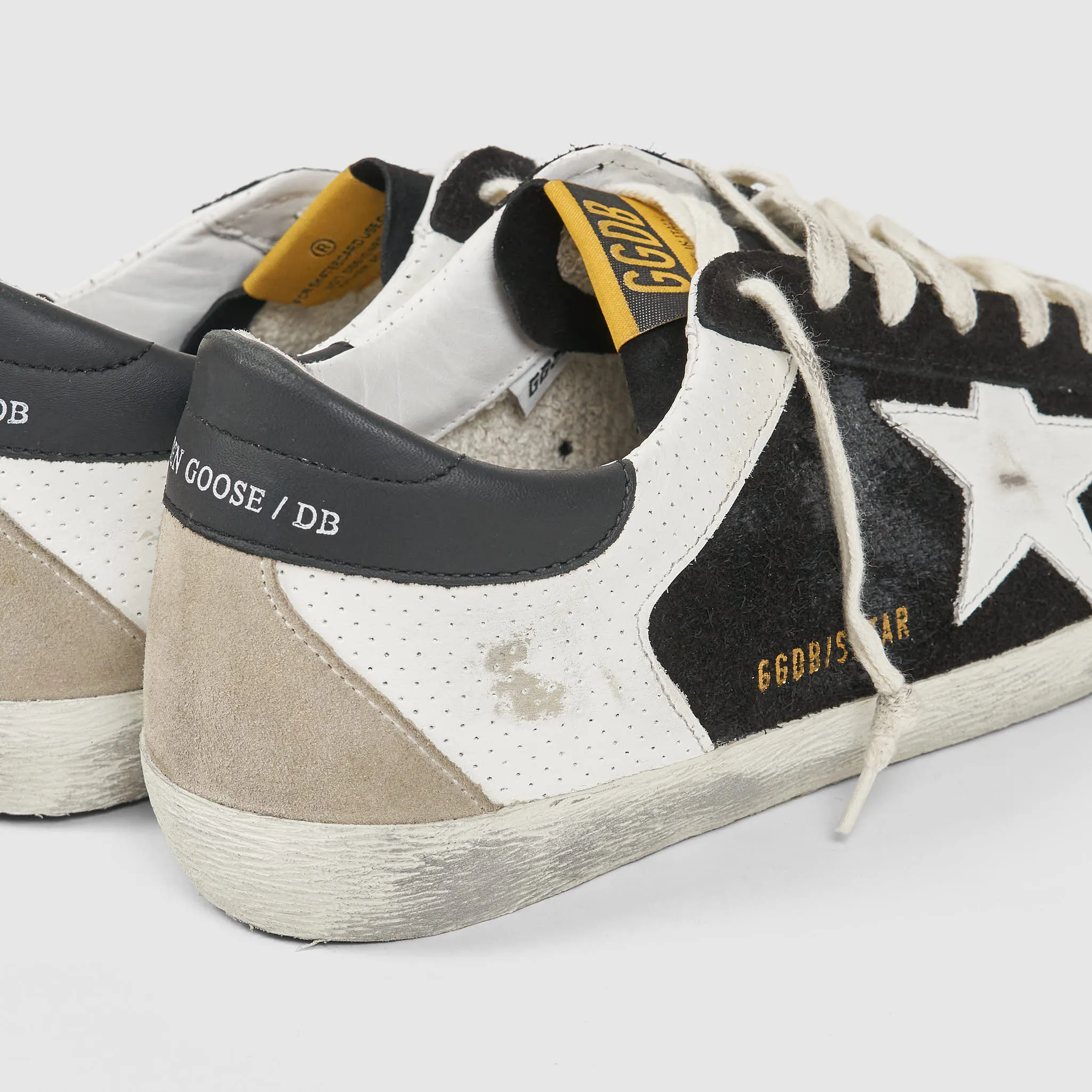 Golden Goose Superstar White Black White Sneakers