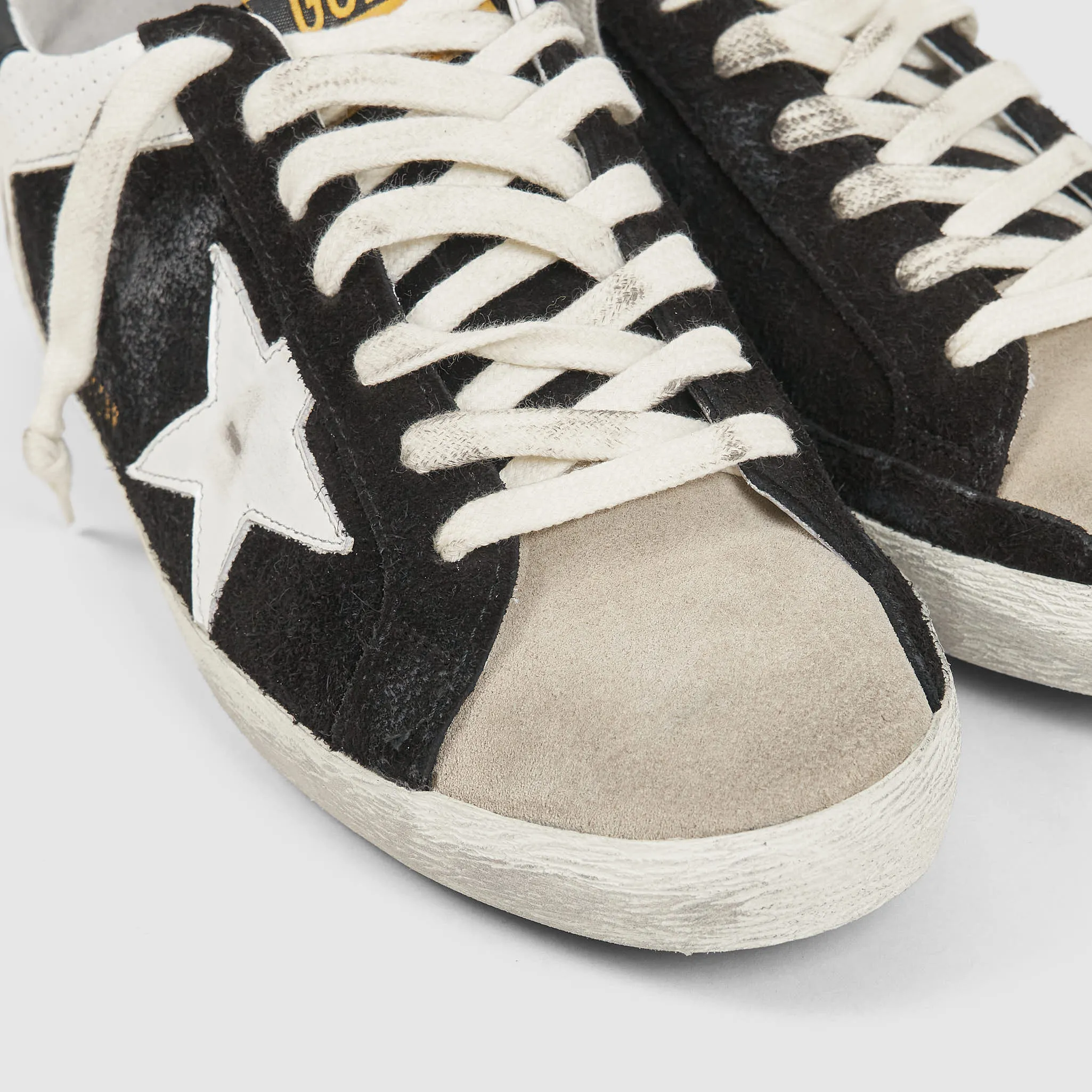 Golden Goose Superstar White Black White Sneakers
