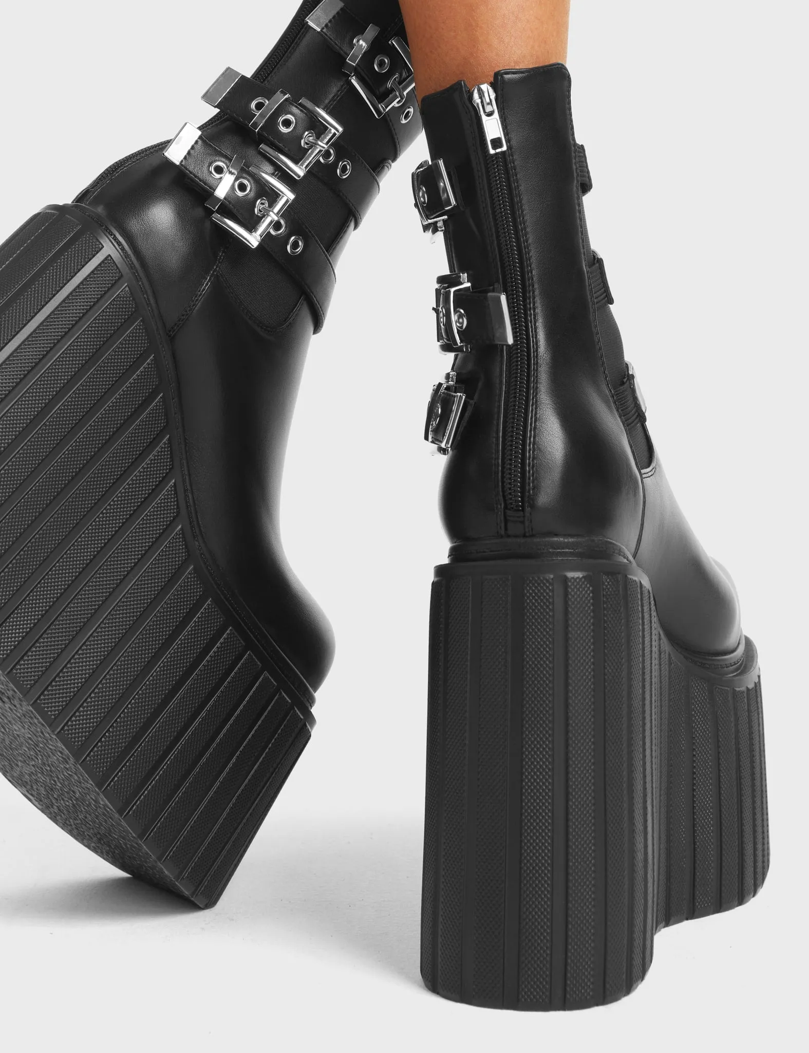 Good Initiative Chunky Creeper Ankle Boots