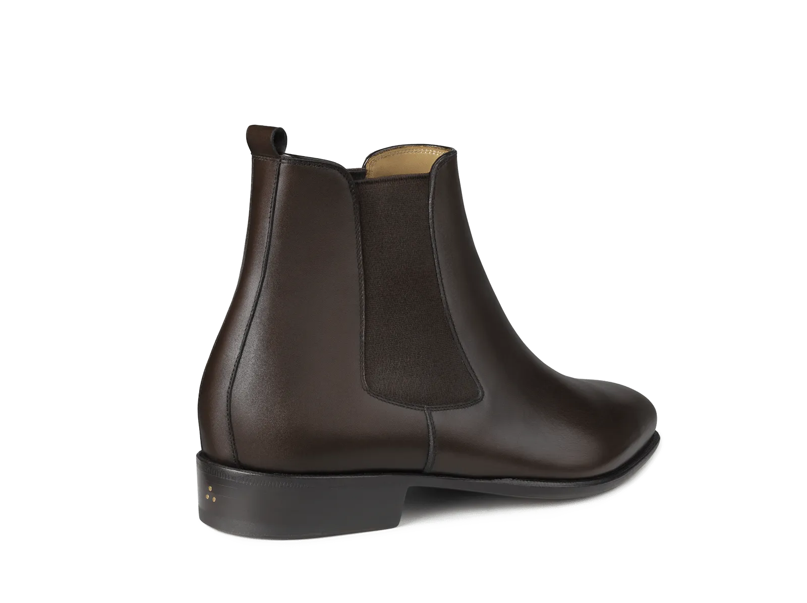 Hicks Chelsea Boot in Dark Brown Calf