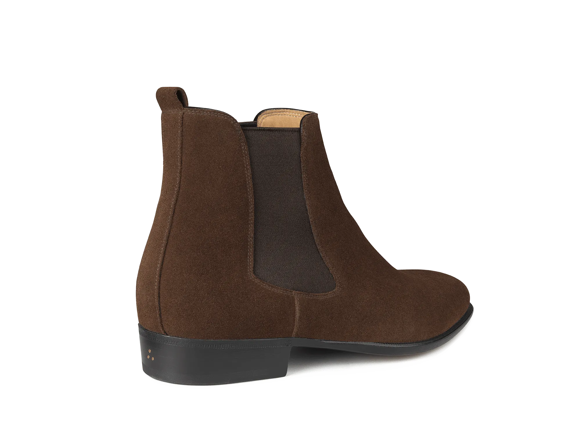 Hicks Chelsea Boot in Dark Snuff Shield Suede