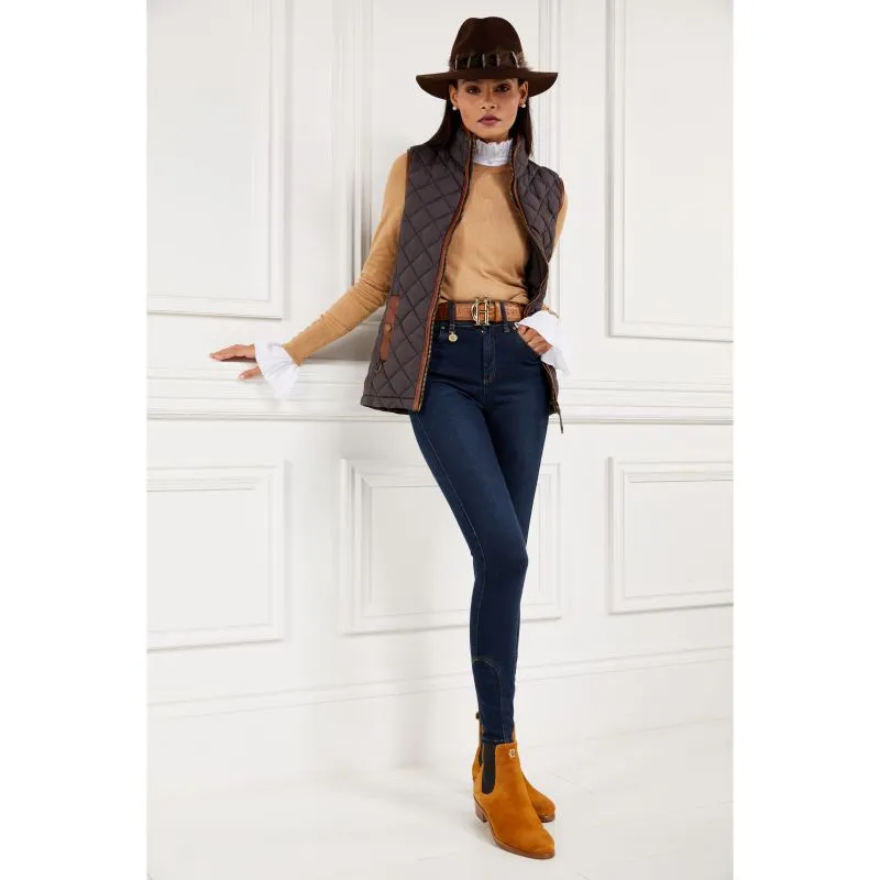 Holland Cooper Chelsea Low Suede Ladies Boot - Tan