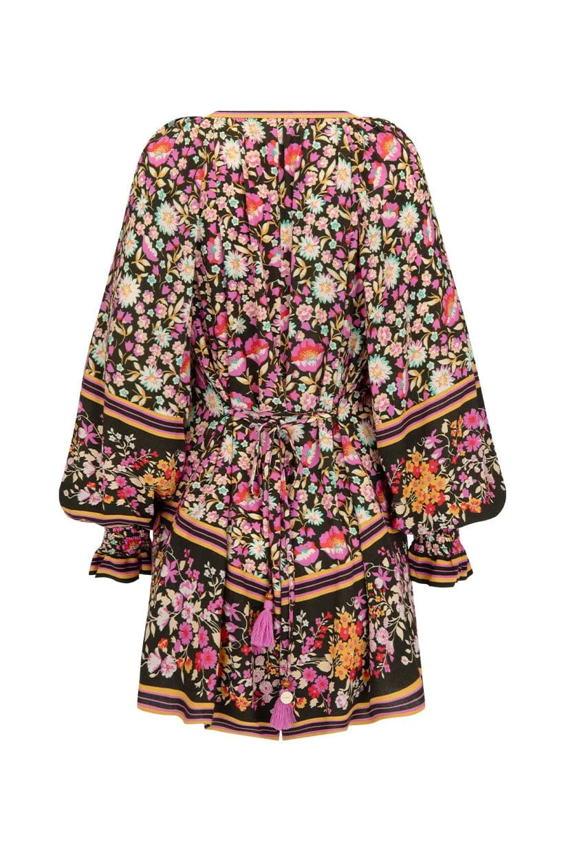 Impala Lily Romper | Night Blossom