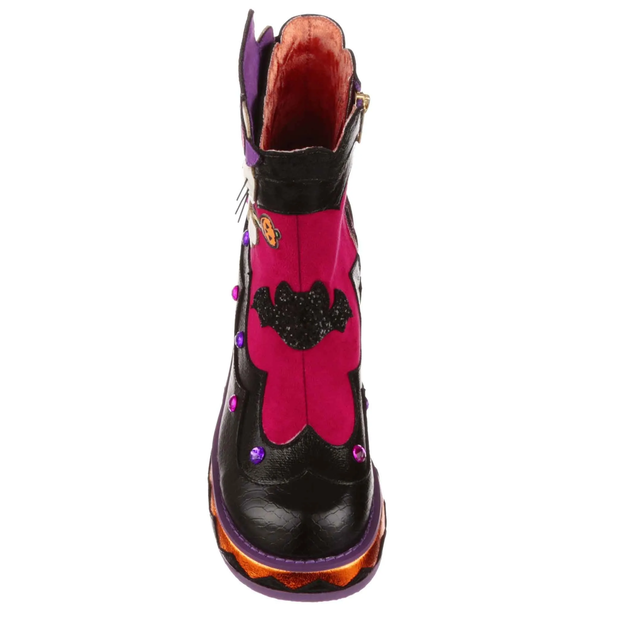 Irregular Choice Womens Hello Kitty Halloween Hello Witchy High Heel - Black