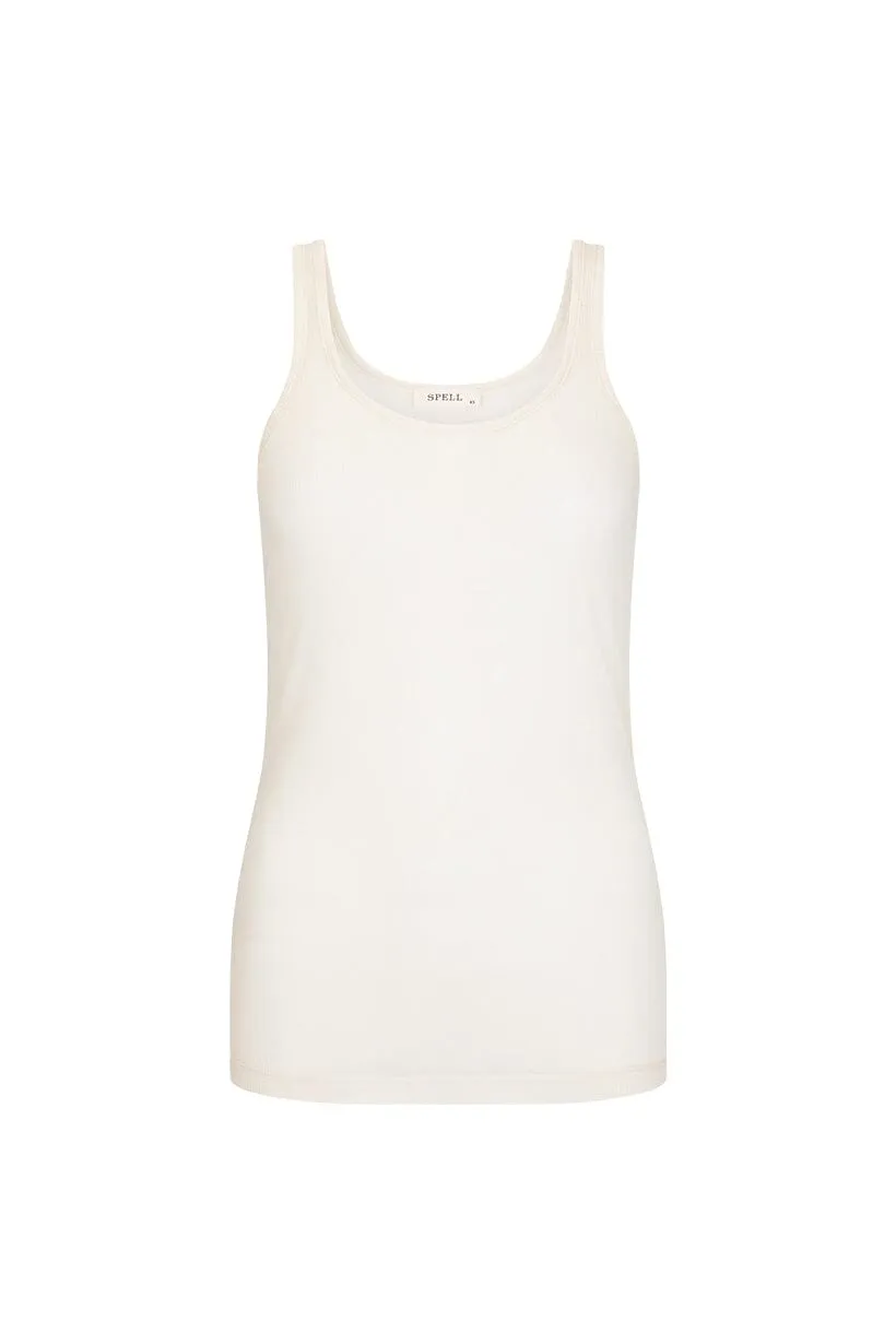 Isabella Singlet | Cream