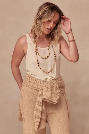 Isabella Singlet | Cream
