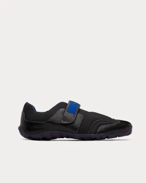 Jewel Strap Black Slip On Sneakers
