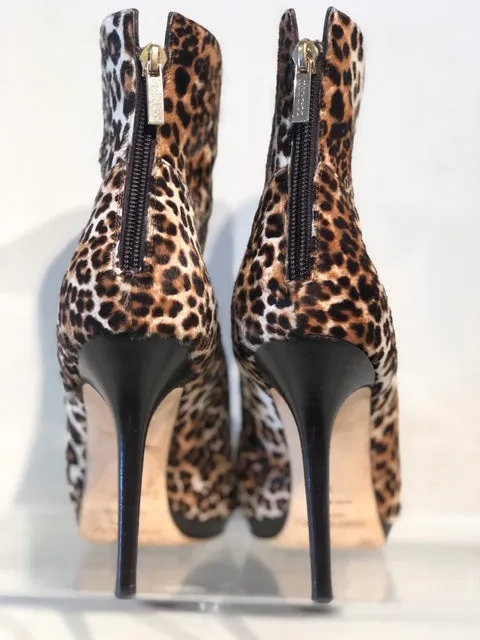 Jimmy Choo Calf Hair Leopard Bootie