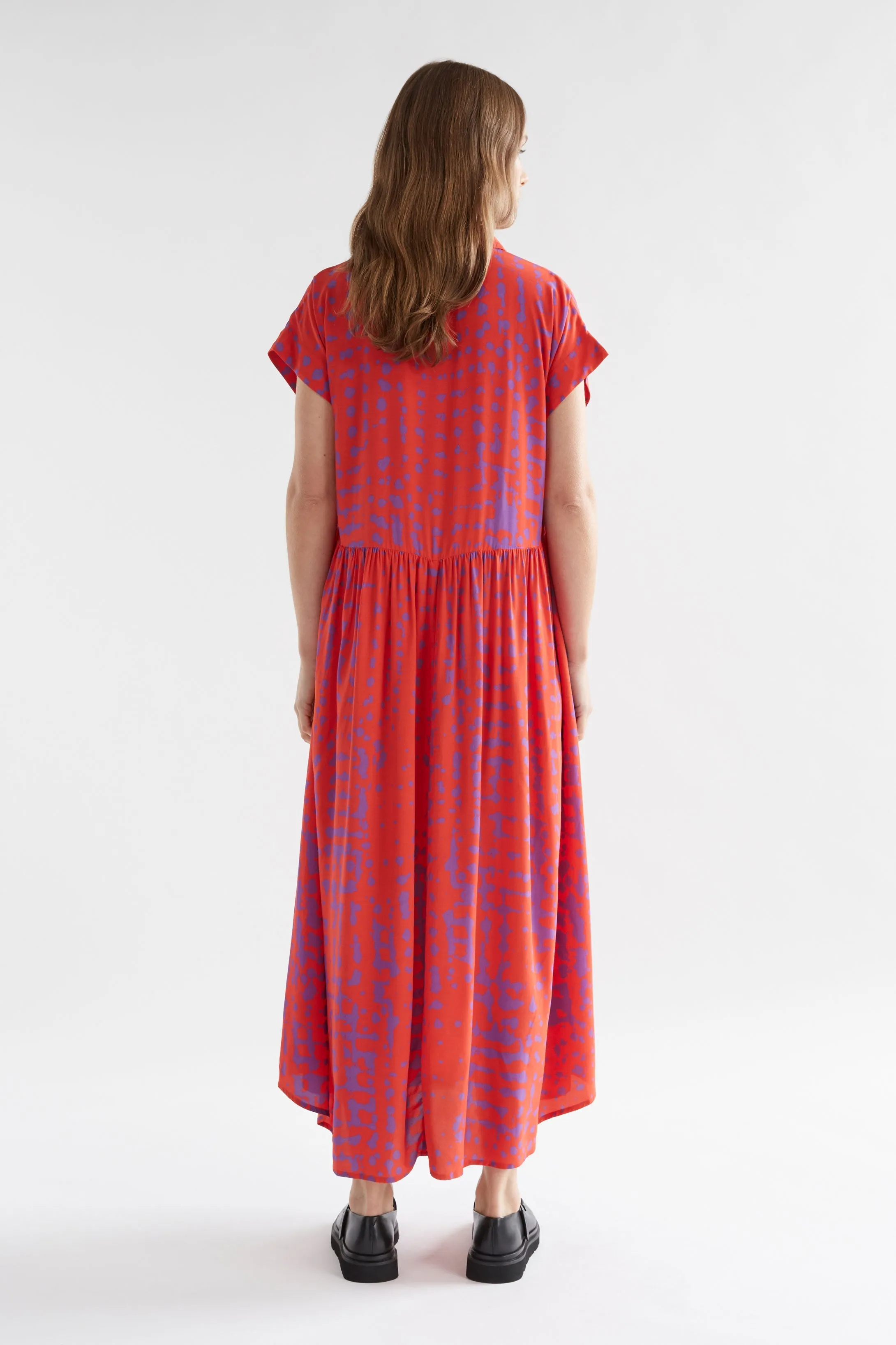 Joia Shirt Dress Aero Print