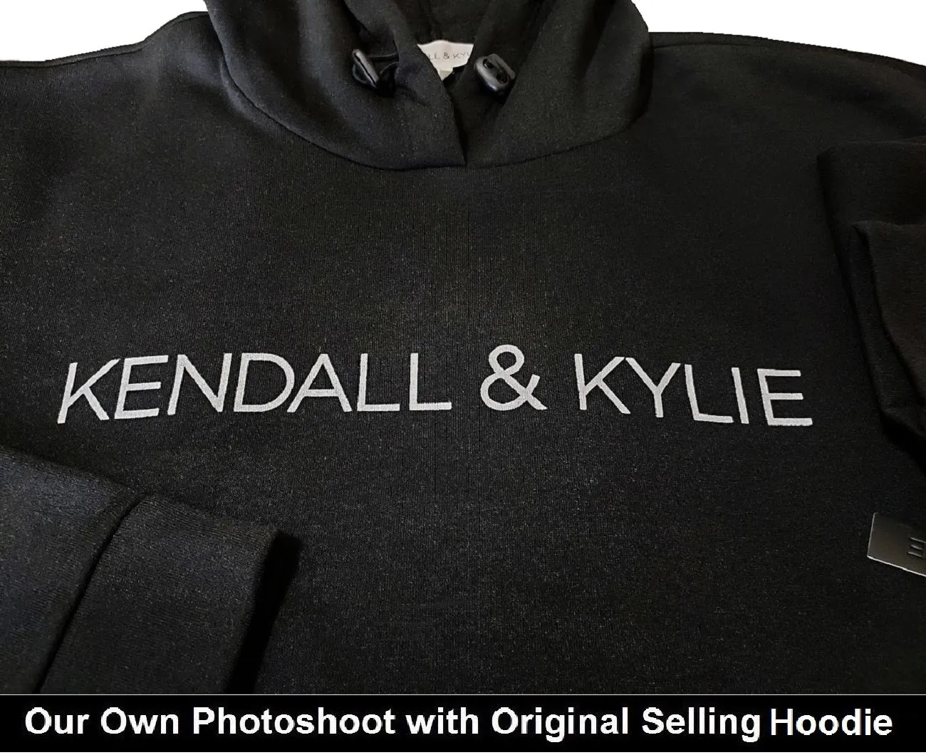 Kendall & Kylie Women's Plus Size Fleece Pullover Hoodie, 3X