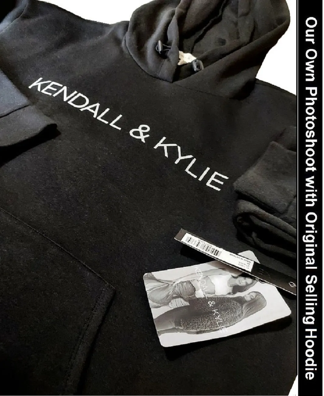Kendall & Kylie Women's Plus Size Fleece Pullover Hoodie, 3X