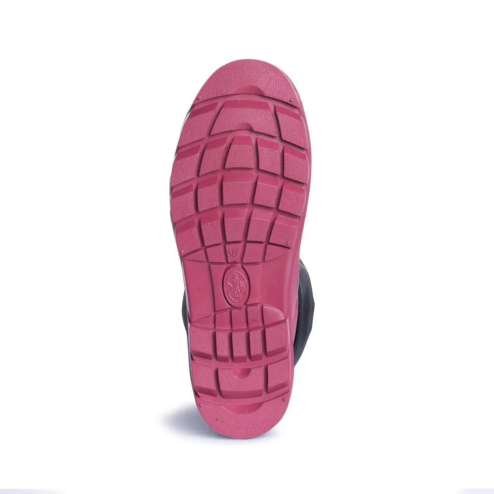 Le Chameau Iris Chelsea Jersey Lined Ladies Wellington Boot - Rose