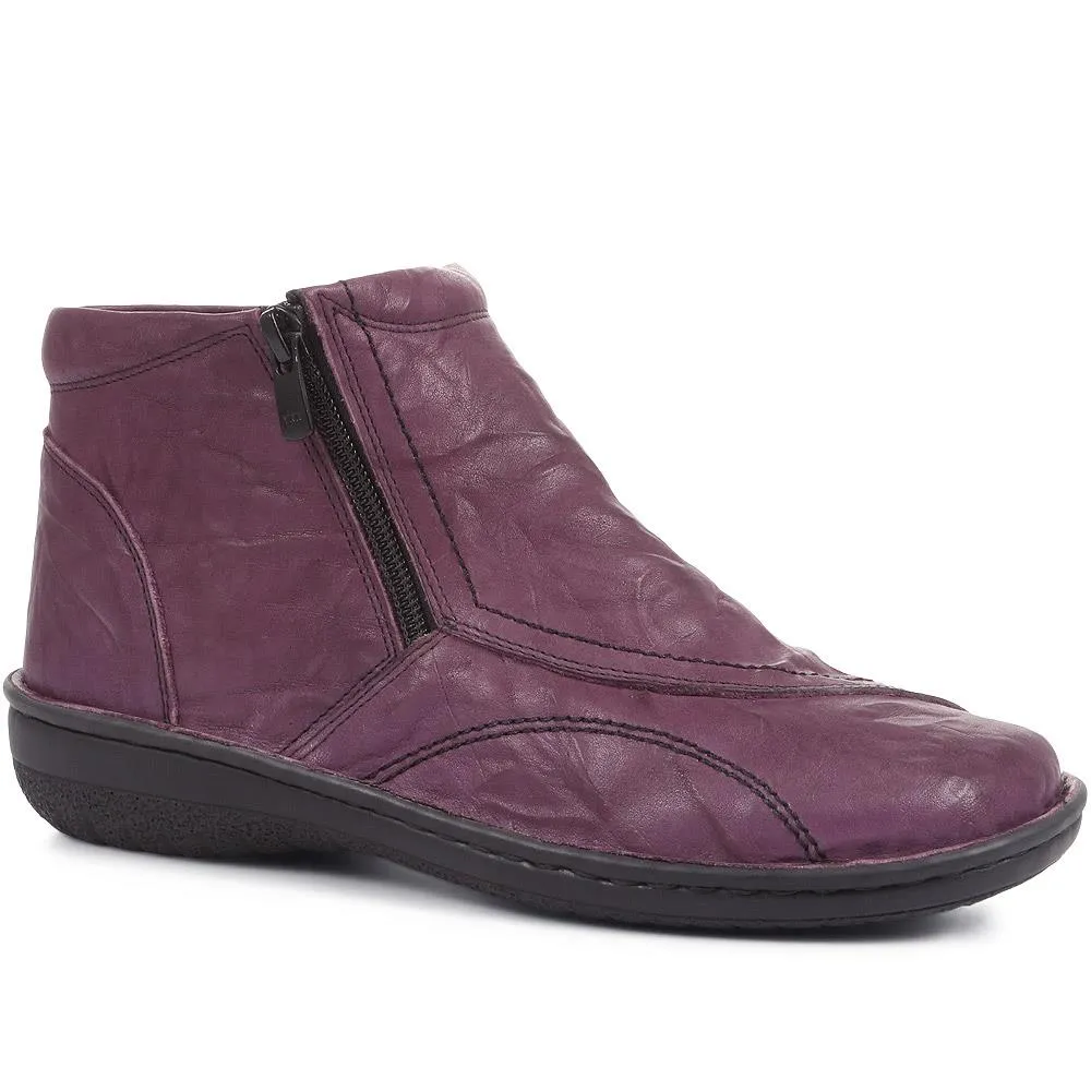 Leather Ankle Boots - LUCK34005 / 321 855