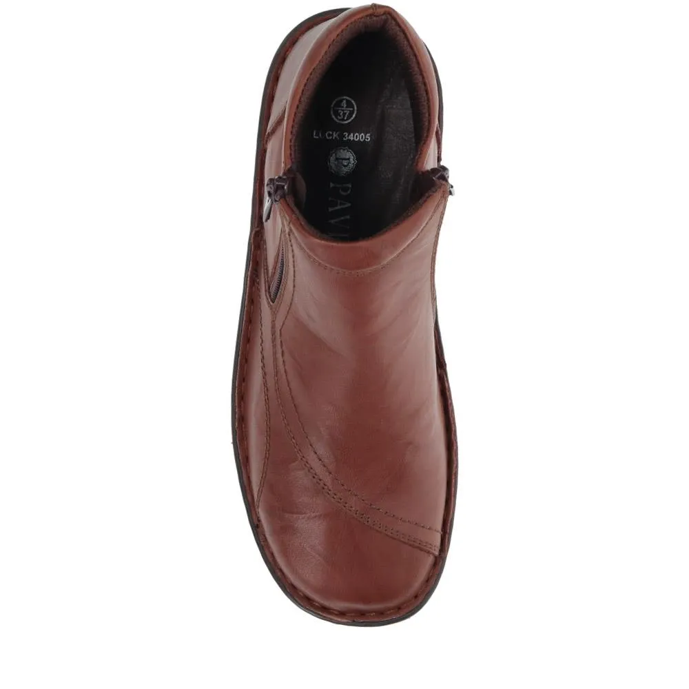 Leather Ankle Boots - LUCK34005 / 321 855
