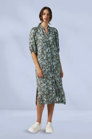 Madly Sweetly Pick a Path Dress Khaki