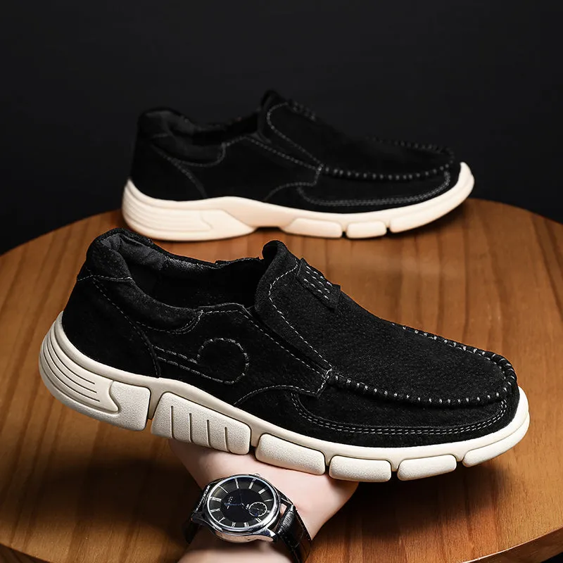 Men's Leather Loafer Casual Outdoor Shoes | 20216