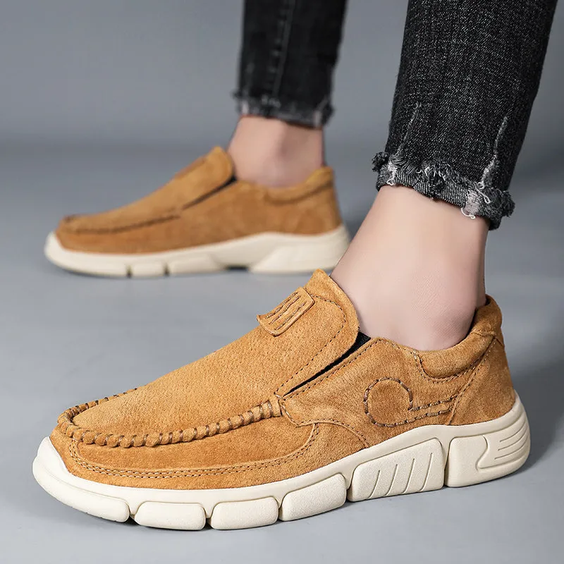 Men's Leather Loafer Casual Outdoor Shoes | 20216