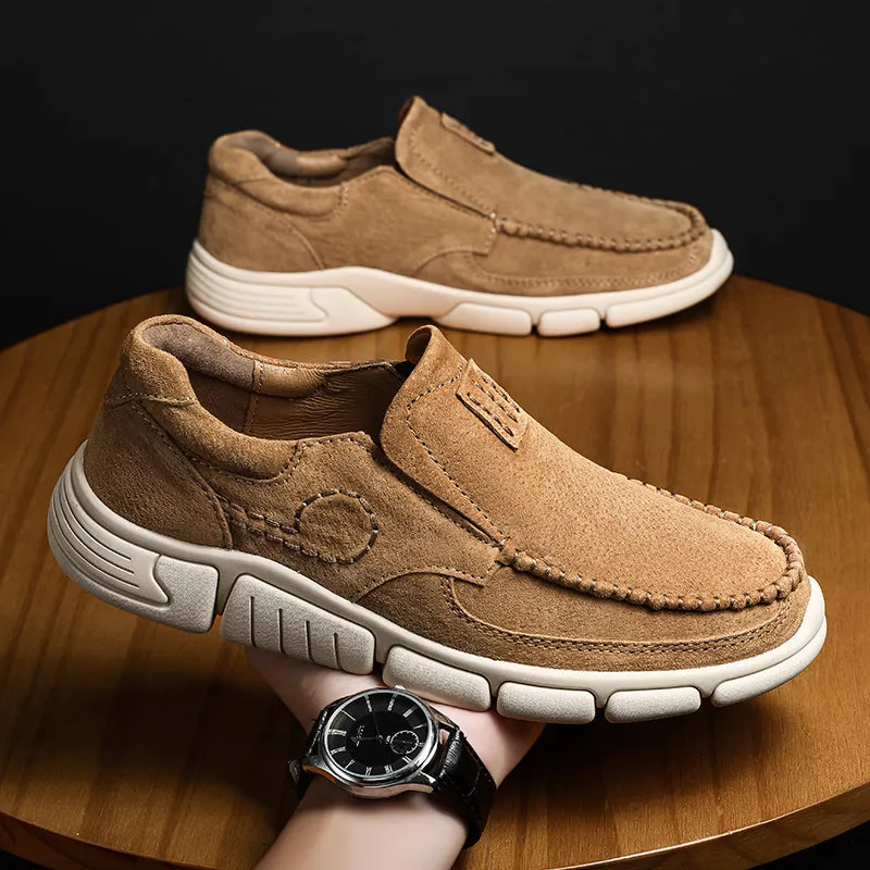 Men's Leather Loafer Casual Outdoor Shoes | 20216