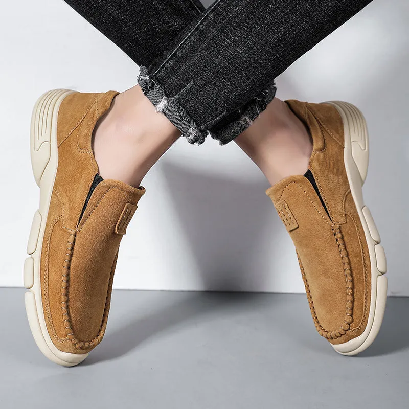 Men's Leather Loafer Casual Outdoor Shoes | 20216