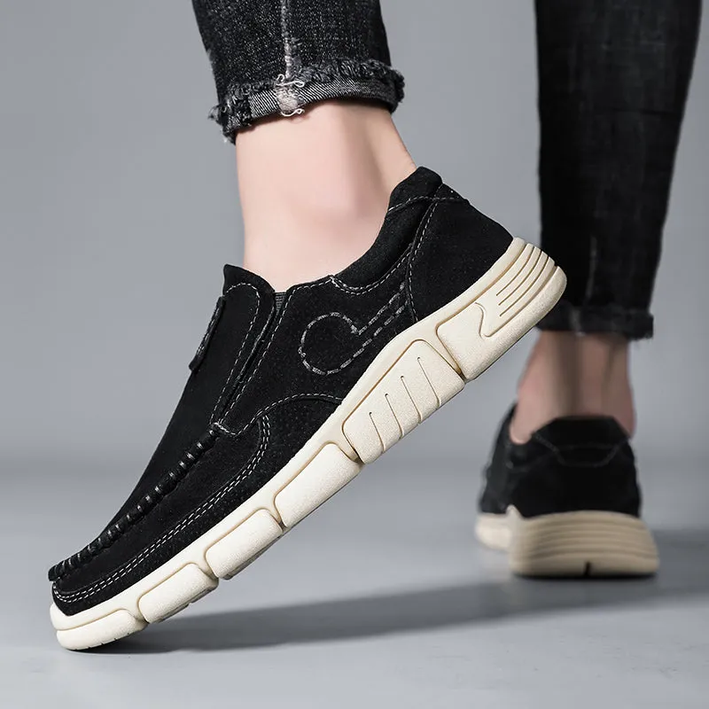 Men's Leather Loafer Casual Outdoor Shoes | 20216