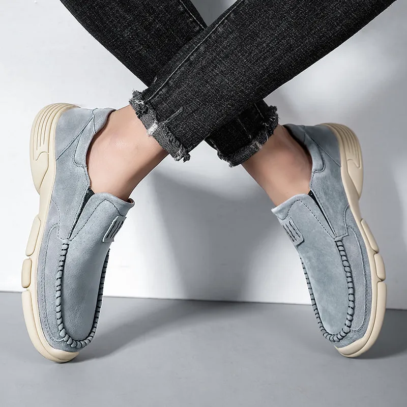 Men's Leather Loafer Casual Outdoor Shoes | 20216