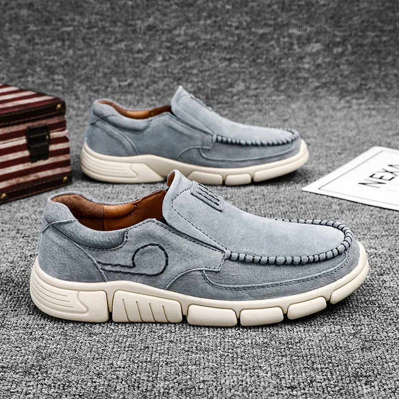 Men's Leather Loafer Casual Outdoor Shoes | 20216
