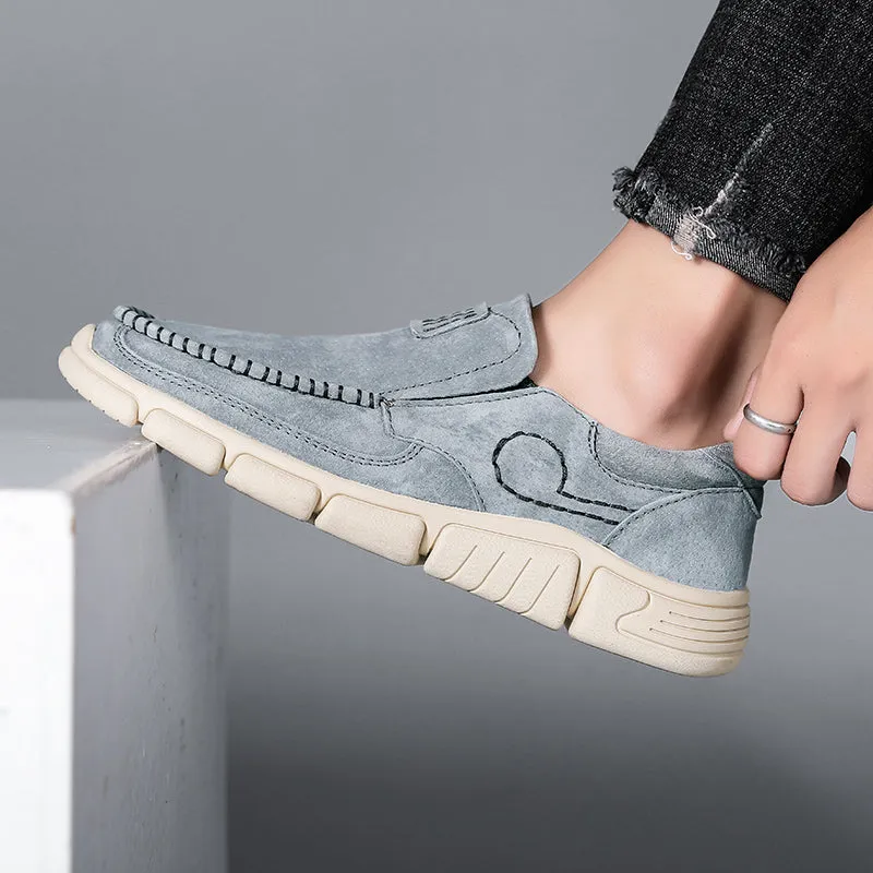 Men's Leather Loafer Casual Outdoor Shoes | 20216