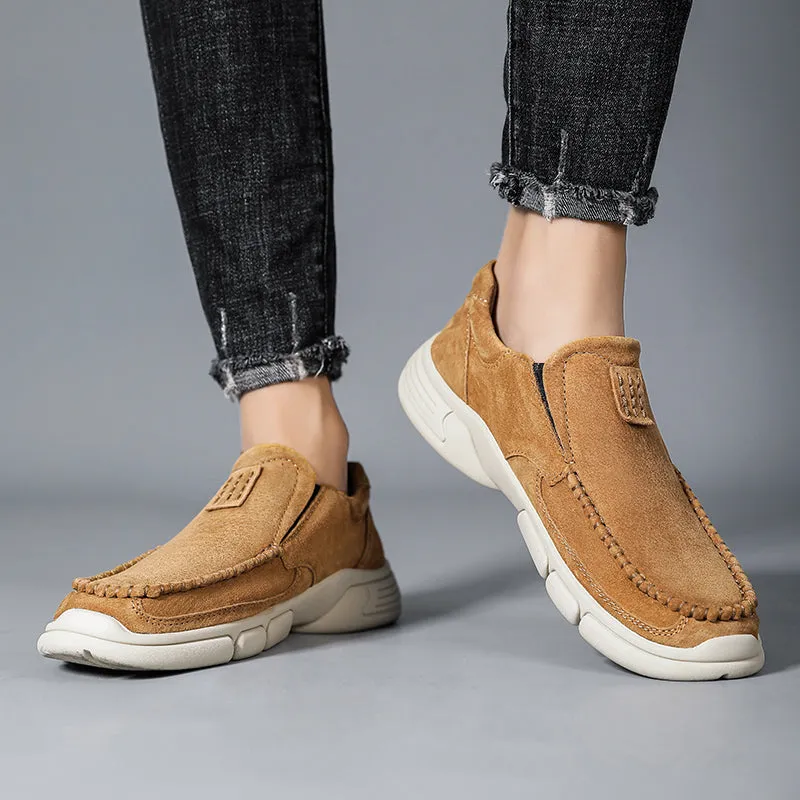 Men's Leather Loafer Casual Outdoor Shoes | 20216