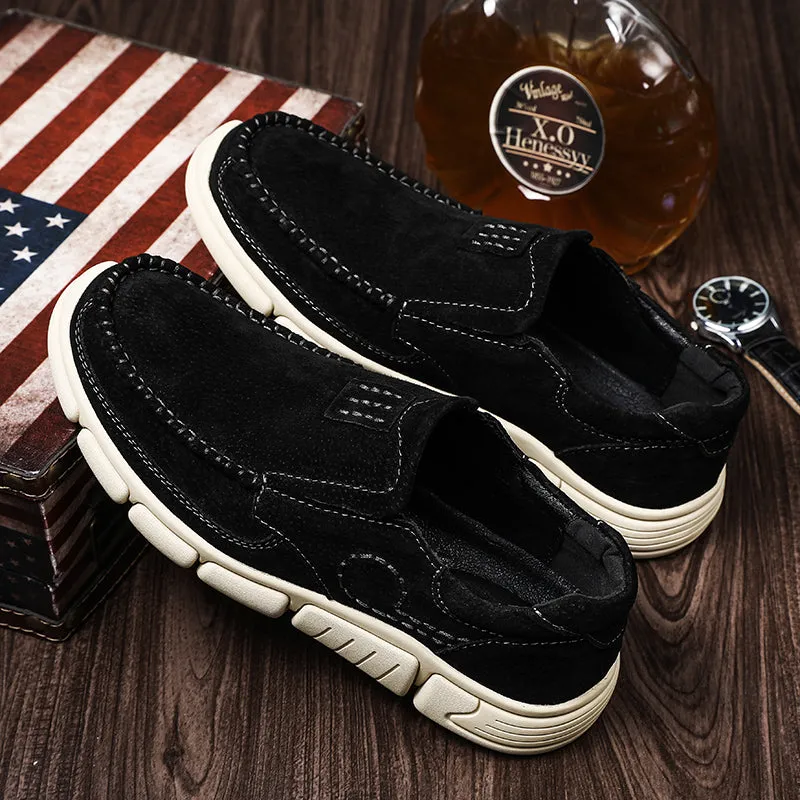 Men's Leather Loafer Casual Outdoor Shoes | 20216