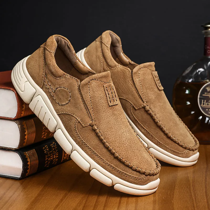 Men's Leather Loafer Casual Outdoor Shoes | 20216