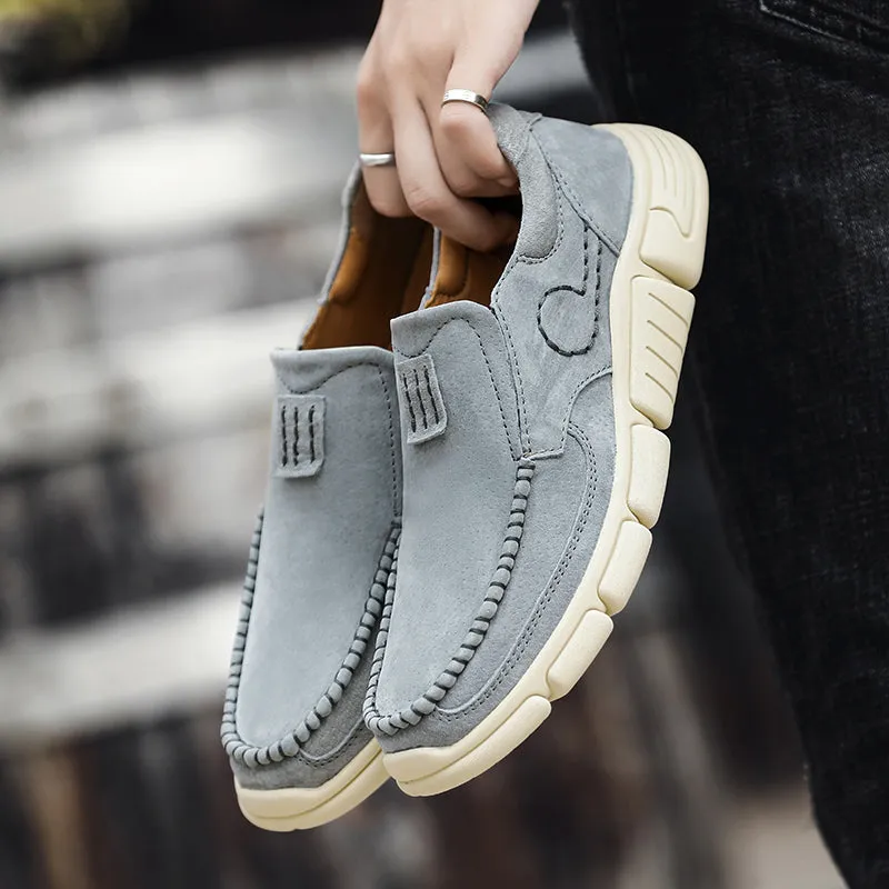 Men's Leather Loafer Casual Outdoor Shoes | 20216