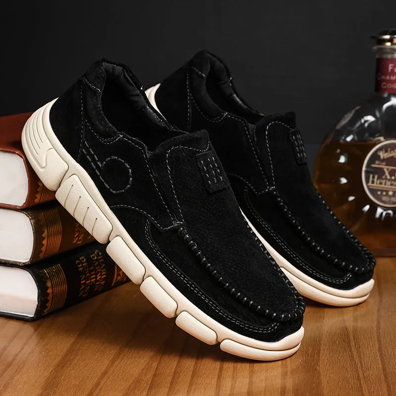 Men's Leather Loafer Casual Outdoor Shoes | 20216