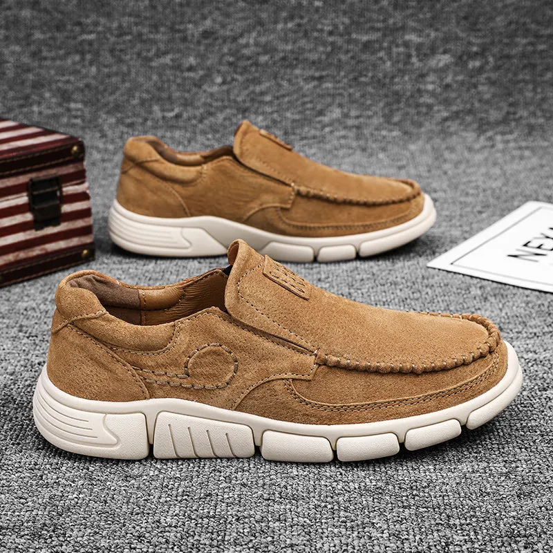 Men's Leather Loafer Casual Outdoor Shoes | 20216