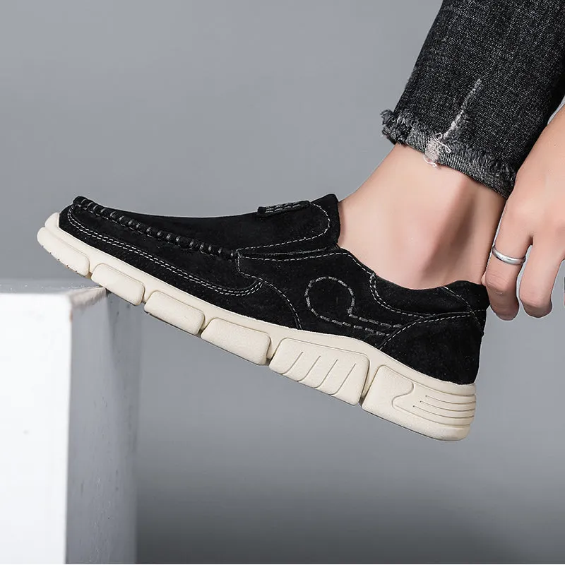 Men's Leather Loafer Casual Outdoor Shoes | 20216