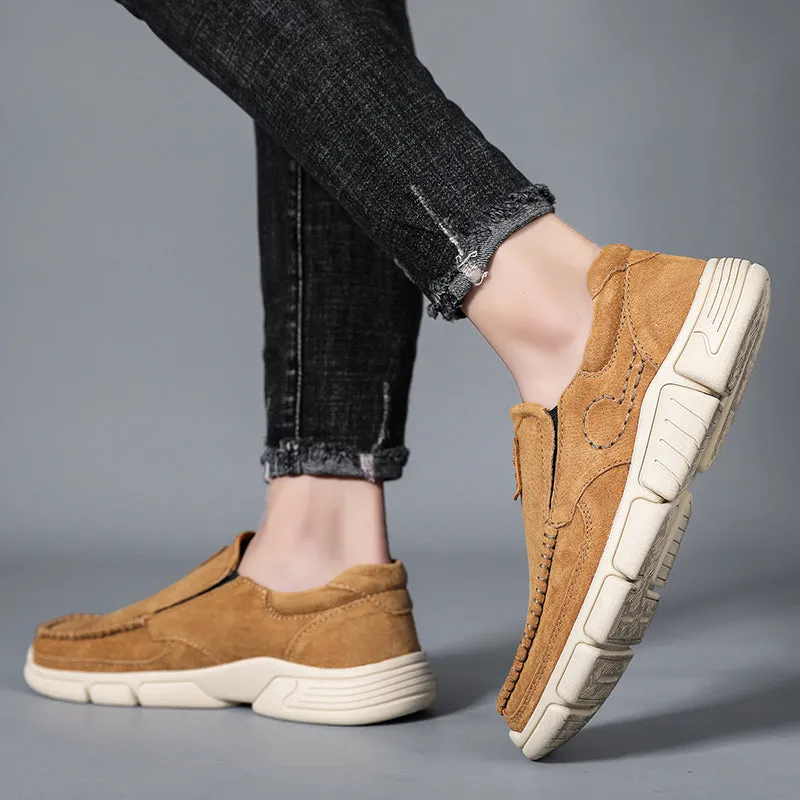 Men's Leather Loafer Casual Outdoor Shoes | 20216
