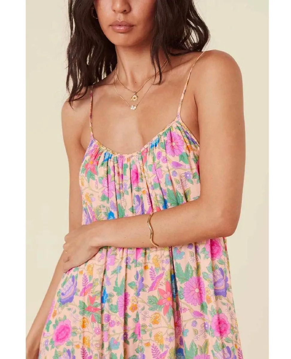 Mossy Strappy Maxi Dress Spring Garden
