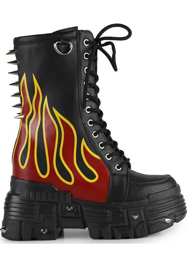 MTF [Black] | PLATFORM BOOTS