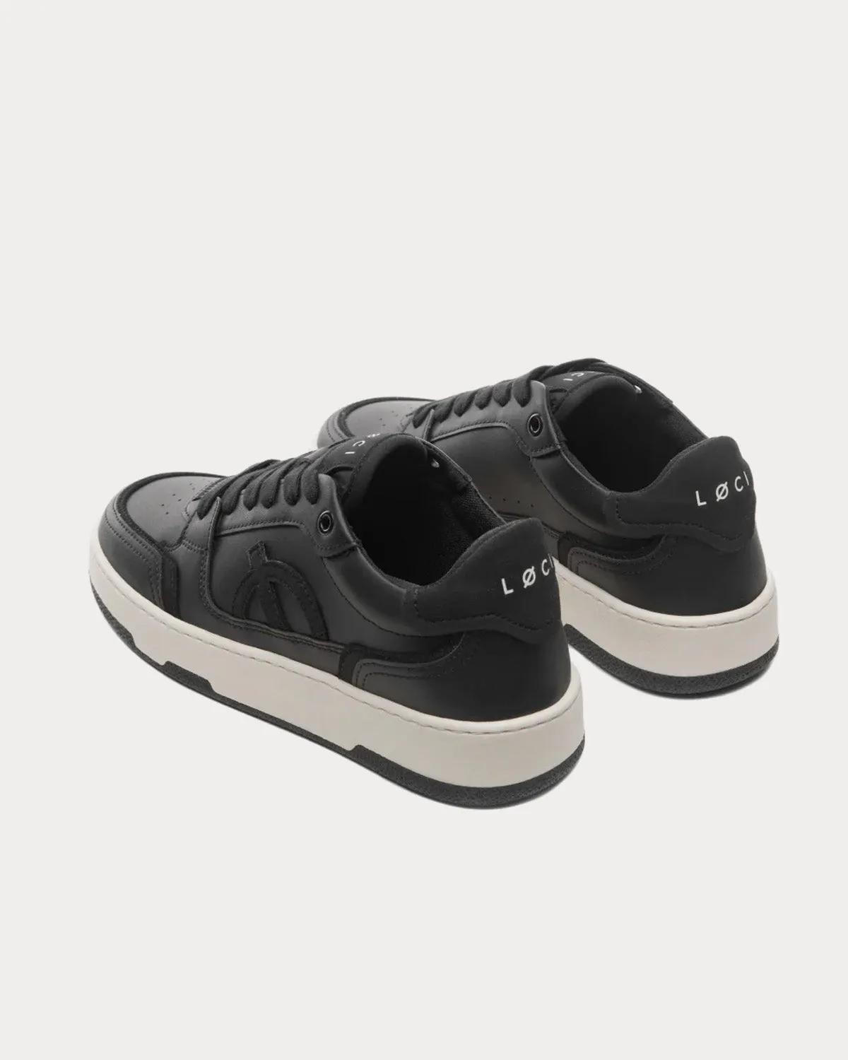 Neo Black / Cream Low Top Sneakers