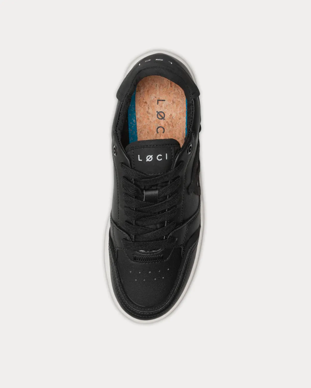 Neo Black / Cream Low Top Sneakers