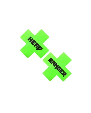 Neva Nude Headbanger Neon Pasties