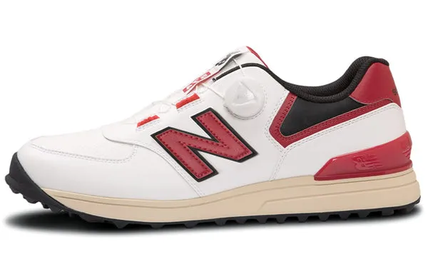 New Balance 574 v3 Golf 'Red White' sneakers, white
