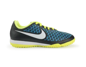 Nike Kids Magista Onda Turf Soccer Shoes Black/Volt/Blue Lagoon