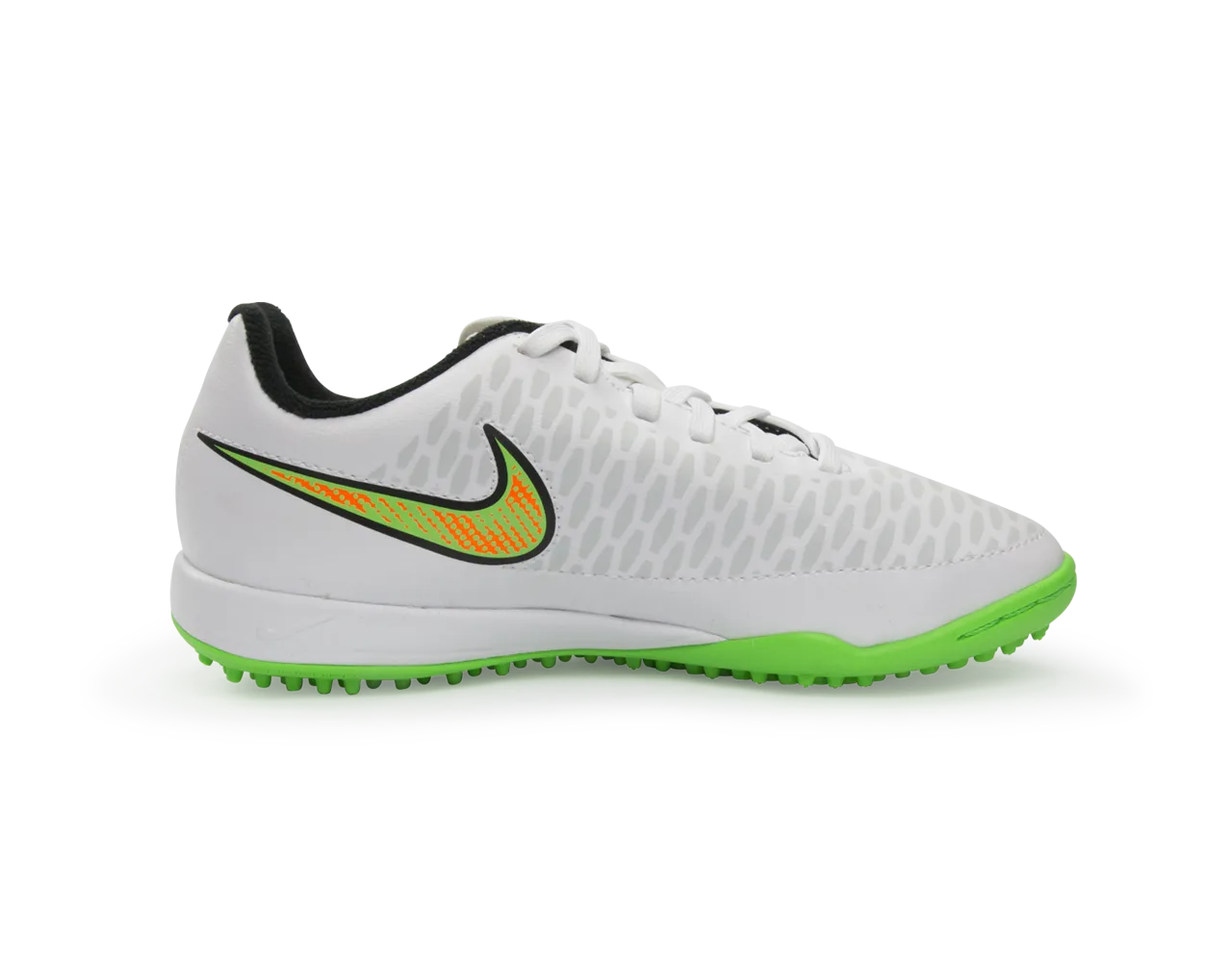 Nike Kids Magista Onda Turf Soccer Shoes White/Poison Green/Black