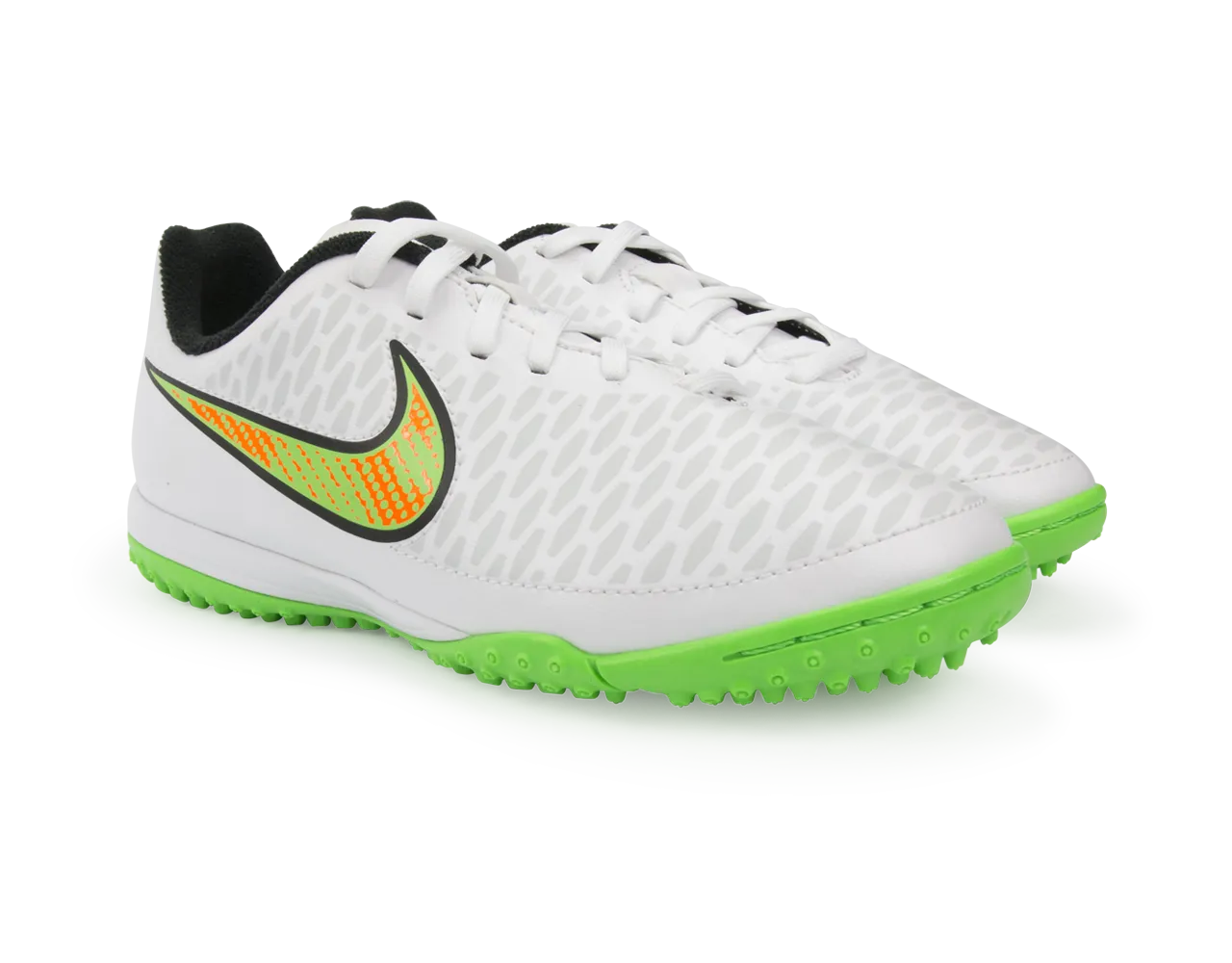Nike Kids Magista Onda Turf Soccer Shoes White/Poison Green/Black