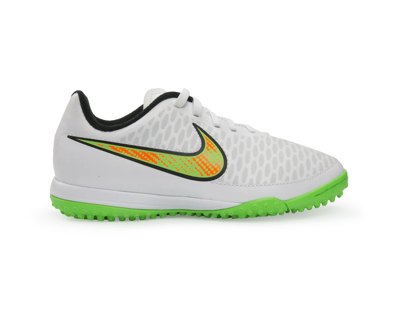 Nike Kids Magista Onda Turf Soccer Shoes White/Poison Green/Black
