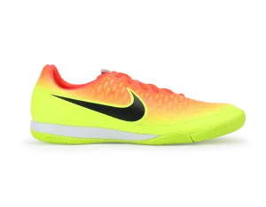 Nike Men's Magista Onda Indoor Soccer Shoes Total Crimson/Black Volt/Bright Citrus