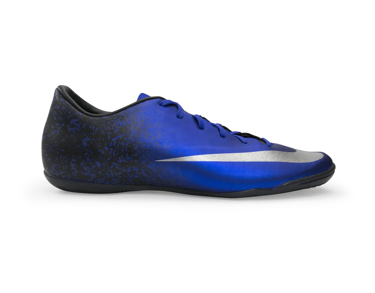 Nike Men's Mercurial Victory V CR7 Indoor Soccer Shoes Deep Royal Blue/Metallic Silver