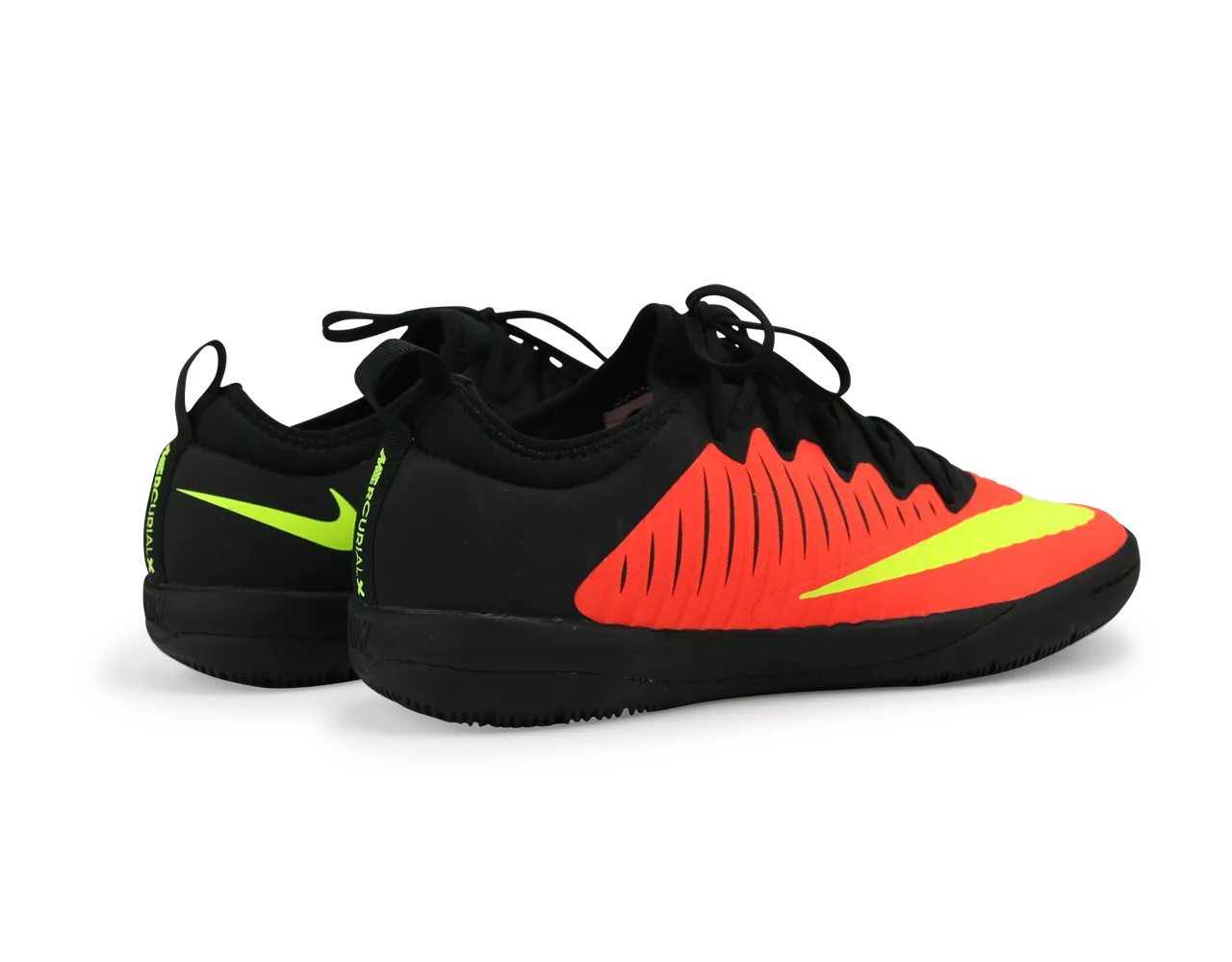 Nike Men's MercurialX Finale II Indoor Soccer Shoes  Total Crimson/Volt/Pink