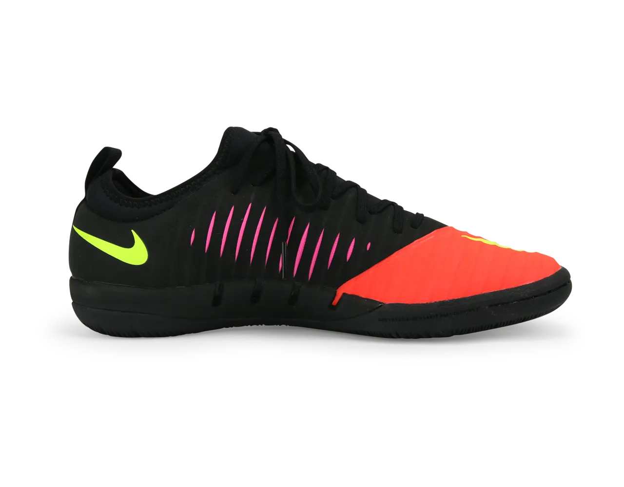 Nike Men's MercurialX Finale II Indoor Soccer Shoes  Total Crimson/Volt/Pink